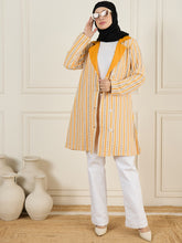 Nabia Front Open Cotton Knitted Jacket For Women