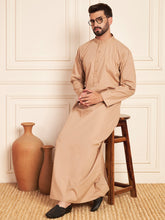 Men’s Beige Cotton Thobe
