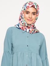 Nabia Multicolor Floral Printed Scarf