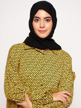 Nabia Black Solid Scarf