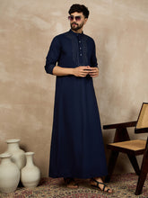 Nabia Blue Jubba/Thobe For Men