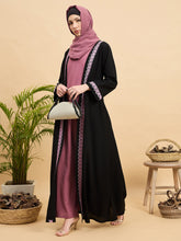 Nabia Modest Lace Abaya with Matching Hijab for Women