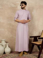 Nabia Mandarin Collar Long Sleeves Jubba/Thobe