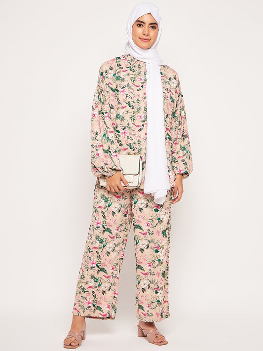 Nabia White Solid Scarf
