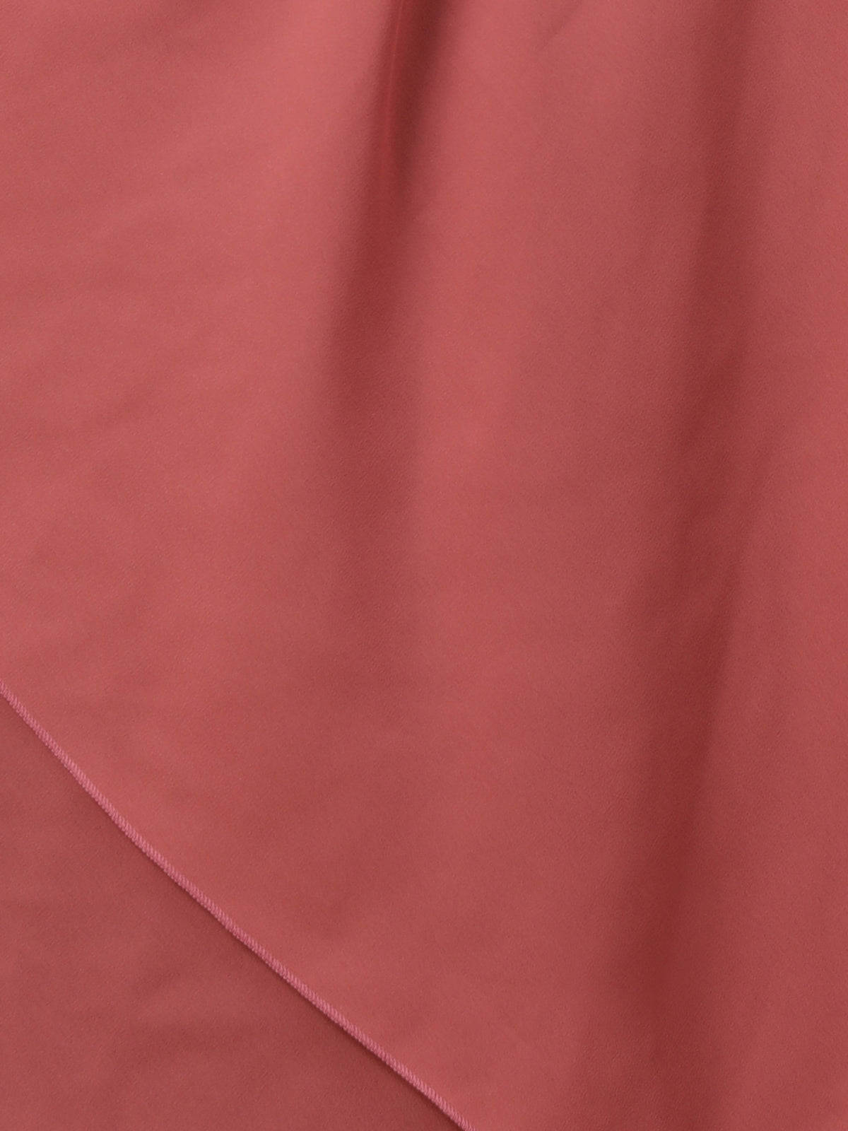 Nabia 2 Layer Solid Diamond Georgette Rust Khimar Hijab