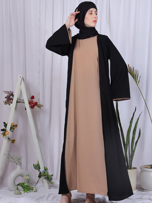 2 Piece Shrug Set For Women with Black Hijab