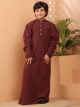 Nabia Maroon Thobe/Jubba for Kids Boys