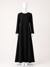 Black Solid Full Sleeves Inner Layering for Women