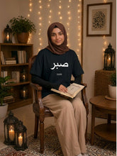 Modest Black Sabr T-Shirt for Women