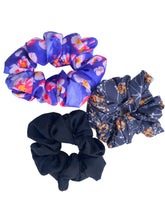 Set of 3 Soft Satin Women Ponytail Holders Scrunchies