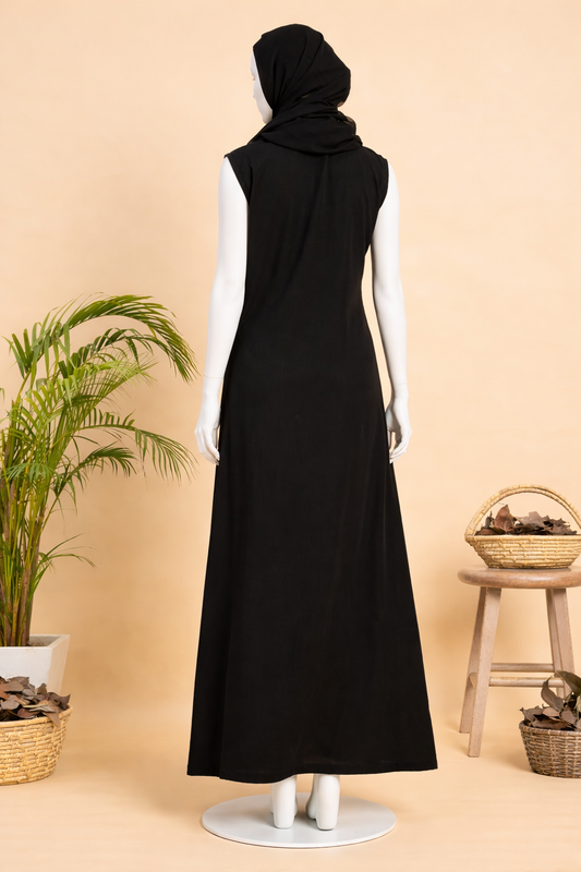 Nabia Black Inner Layering for Girls and Women