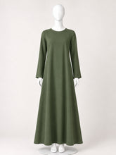Jade Green Solid Full Sleeves Inner Layering for Women