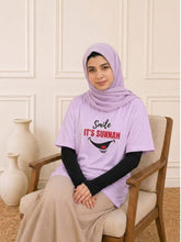 Smile It’s Sunnah Modest Lavender T-Shirt for Women