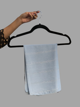 Nabia Sky Blue Chiffon Metallic Shimmer Hijab