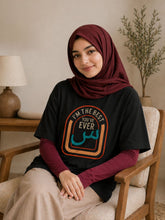 I’m The Best Modest Black T-shirt for Women