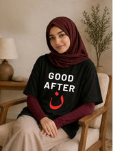 Good After Noon Modest Black T-shirt for Women
