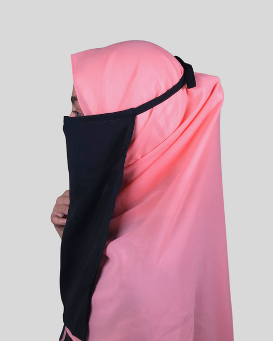Black plain nose piece for women