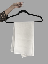 Nabia White Chiffon Metallic Shimmer Hijab