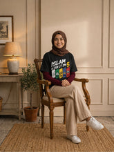Modest Islam Pillar Black T-Shirt for Women