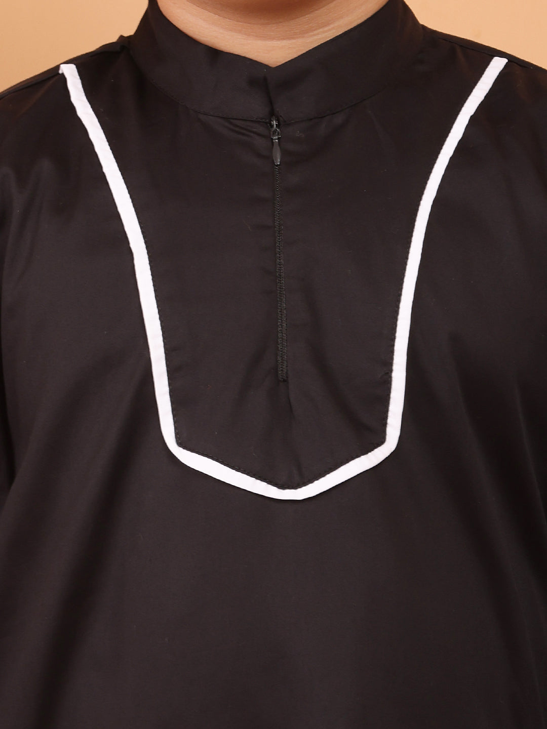 Nabia Black  Kurta Pajama Set for Kids Boys