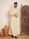 Men’s Poly Cotton Solid Thobe