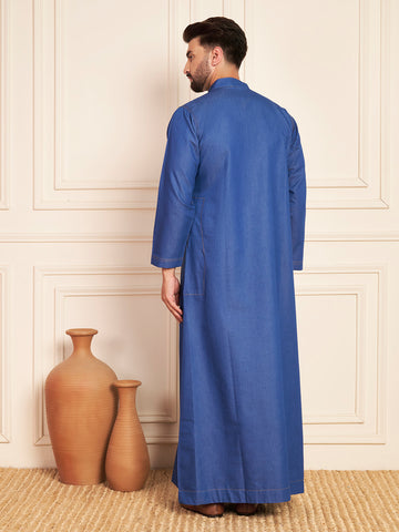 Men’s Blue Denim Thobe