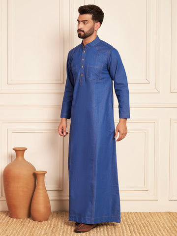 Men’s Blue Denim Thobe