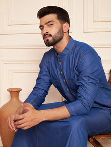 Men’s Blue Denim Thobe