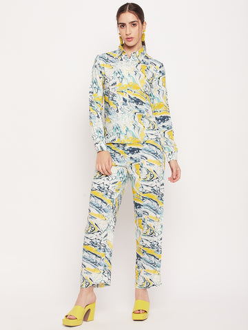 Nabia Women Multi Colour Printed Co-Ord Set