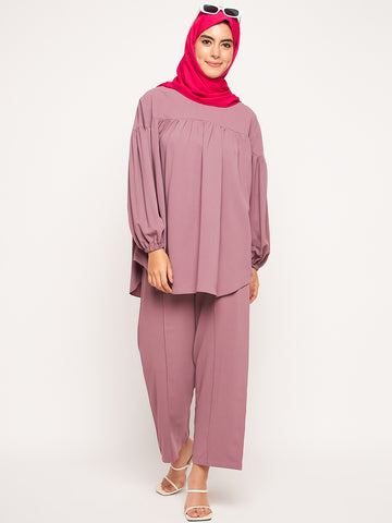 Nabia Pink Solid Ragular Use Women’s Scarf