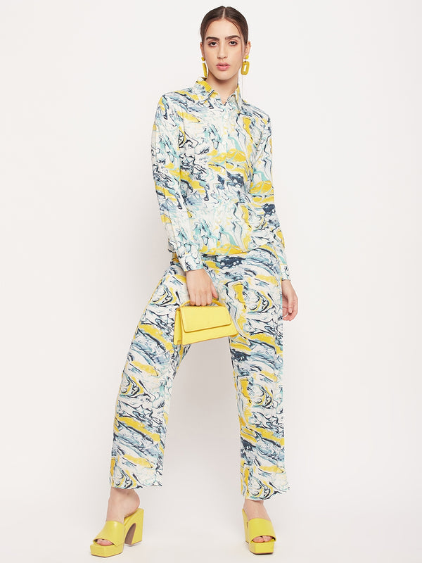 Nabia Women Multi Colour Printed Co-Ord Set