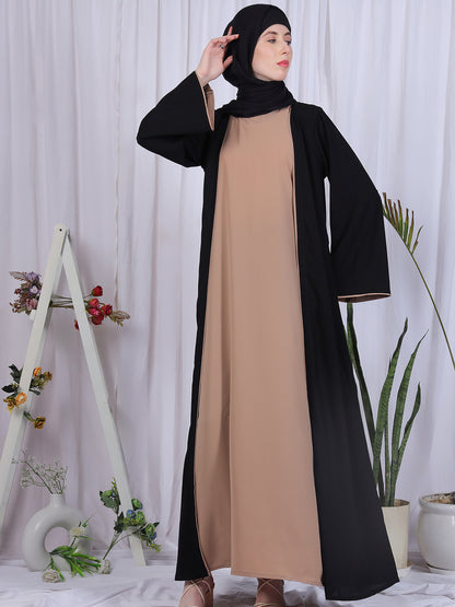 2 Piece Shrug Set For Women with Black Hijab
