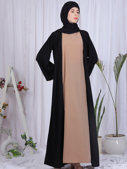 2 Piece Shrug Set For Women with Black Hijab