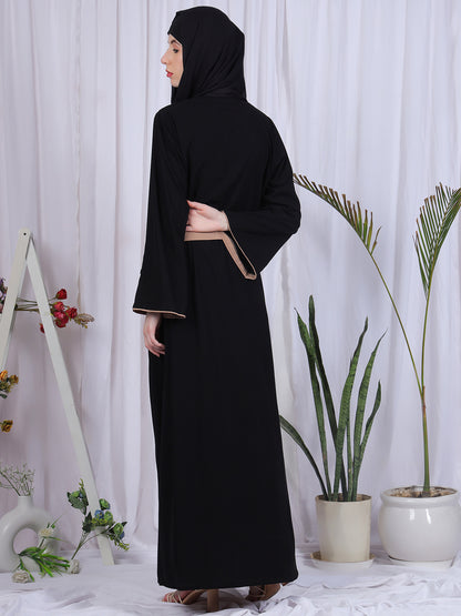2 Piece Shrug Set For Women with Black Hijab