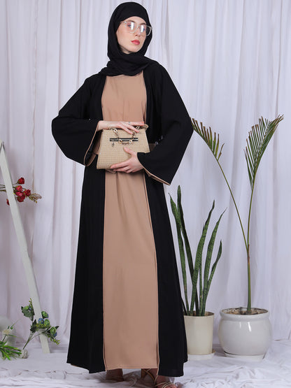 2 Piece Shrug Set For Women with Black Hijab