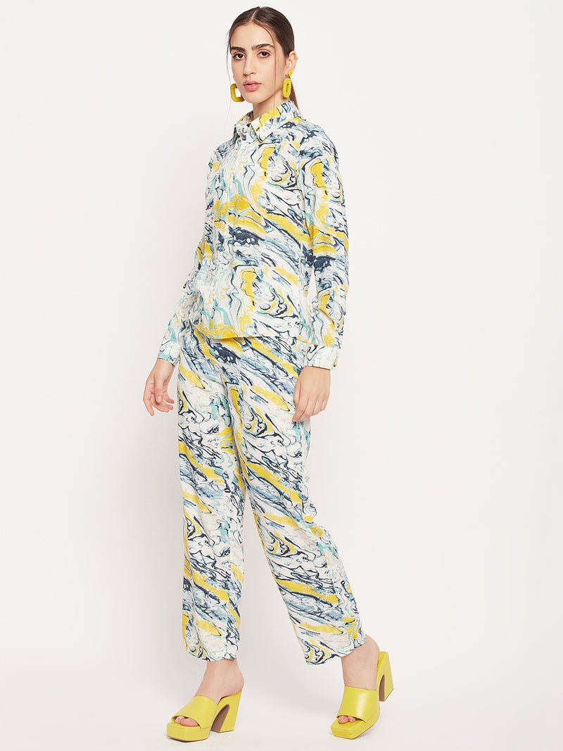 Nabia Women Multi Colour Printed Co-Ord Set