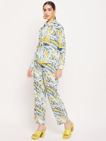 Nabia Women Multi Colour Printed Co-Ord Set