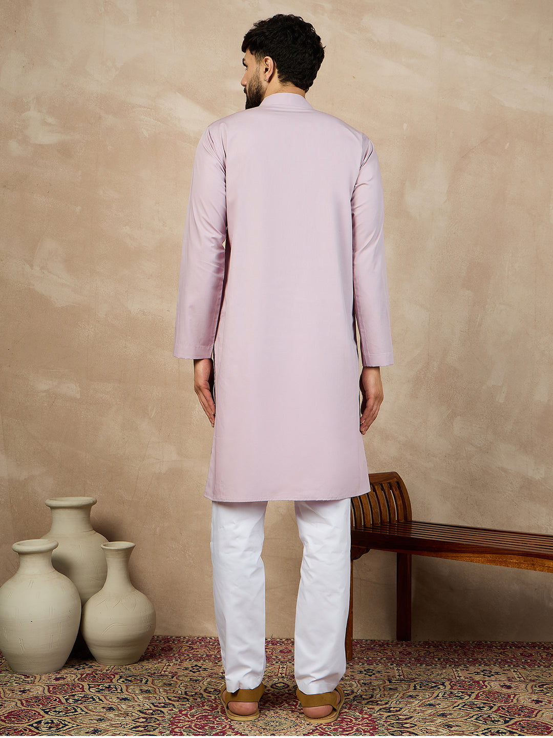 Nabia Cotton Kurta and Pajama Set for Men