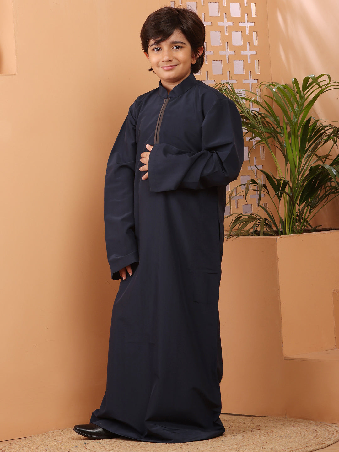 Nabia Blue Thobe/Jubba for Kids Boys
