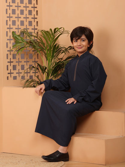 Nabia Blue Thobe/Jubba for Kids Boys
