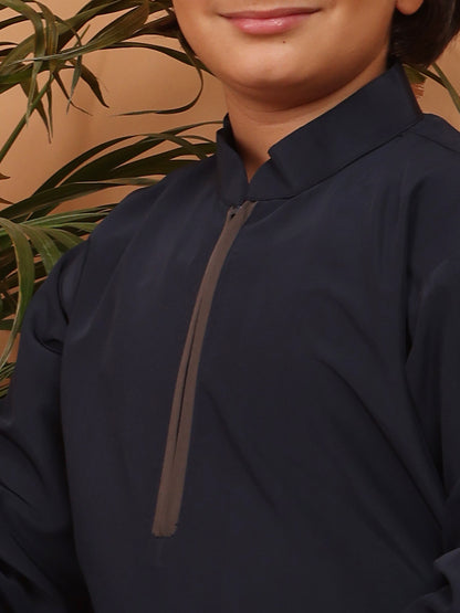 Nabia Blue Thobe/Jubba for Kids Boys