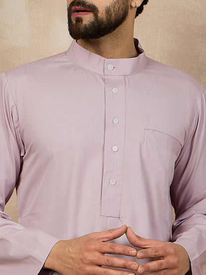 Nabia Mandarin Collar Long Sleeves Jubba/Thobe