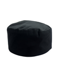 Men's Black Cotton Kufi Cap