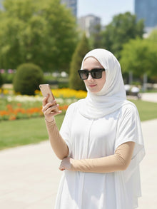 Nabia Beige Sleeves Extender