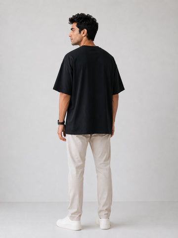 Black SABR Oversized Men’s T-Shirt
