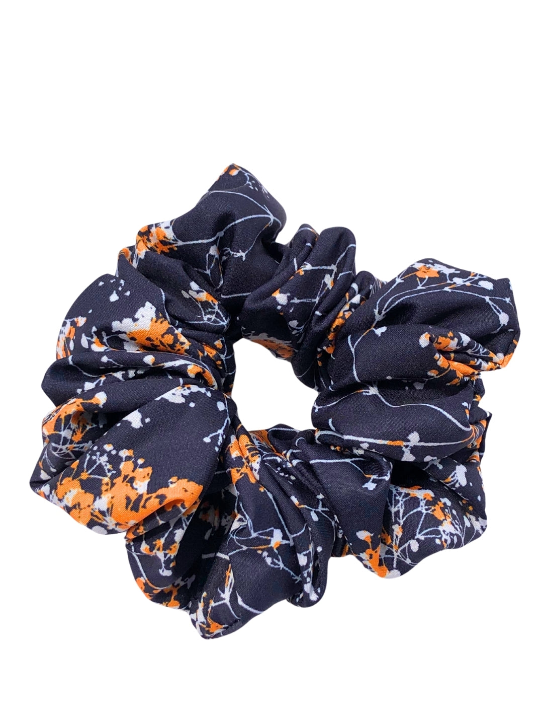 Multicoloured Printed Set Of 3 Women Scrunchies Ponytail Holders