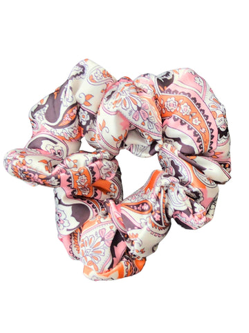 Set of 3 Women Soft Satin Ponytail Holders Scrunchies