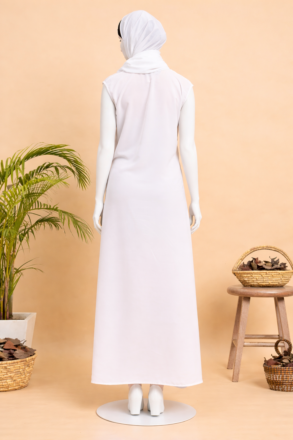 Nabia White Inner Layering for Girls and Women