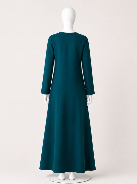 Bottle Green Full Sleeves Inner Layering for Women