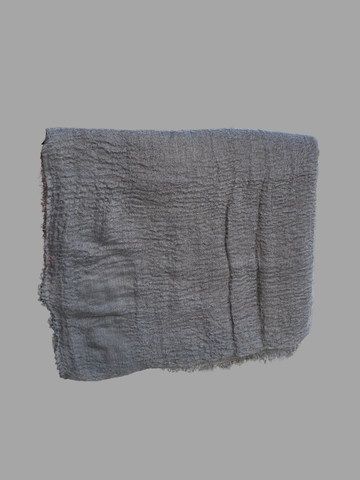 Nabia Casual Use Cotton Crinkle Grey Women’s Hijab